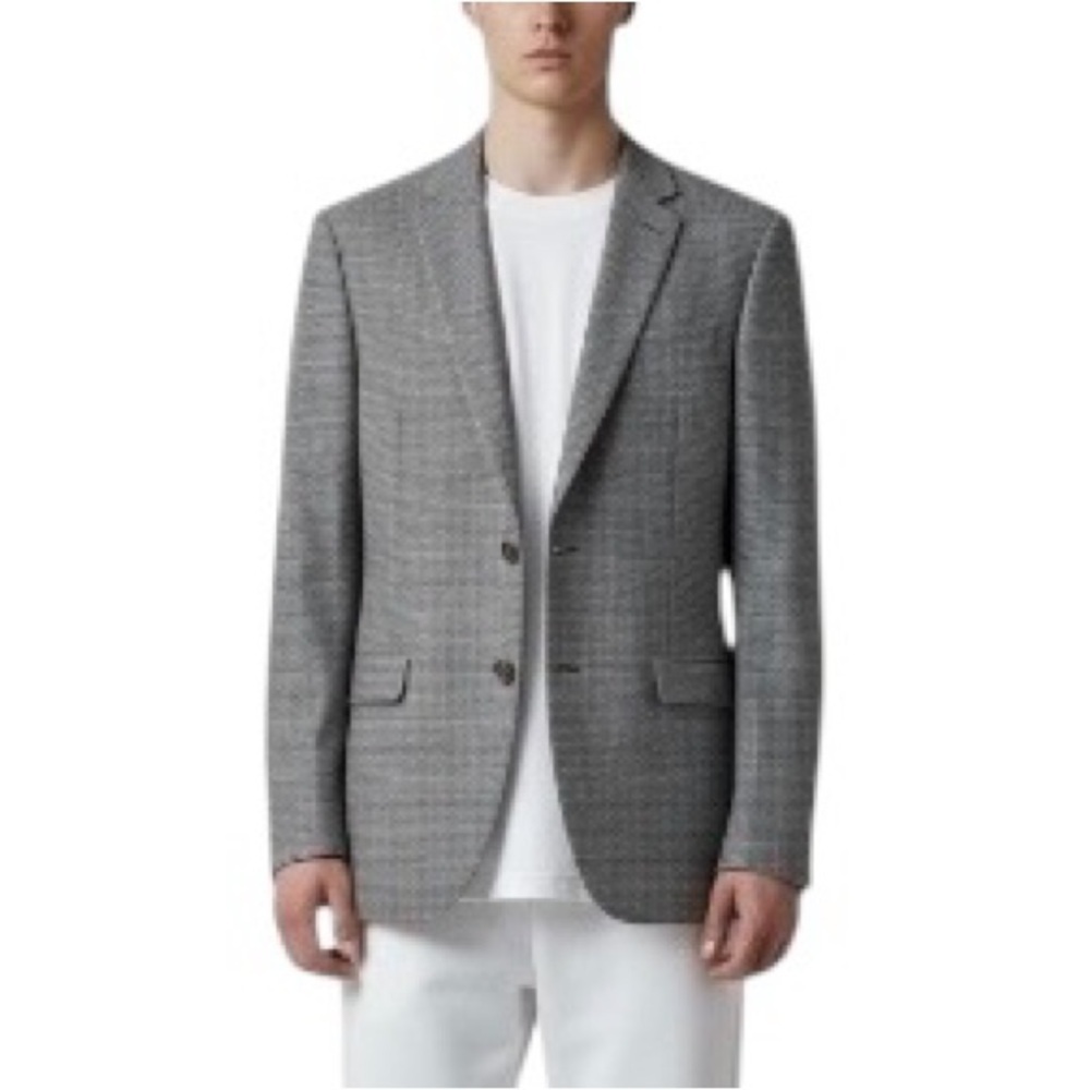 ASOS Men’s Regular Fit Wool Blend Suit Jacket 34” Chest Charcoal